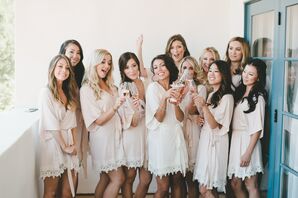 Matching Bridesmaid Robes