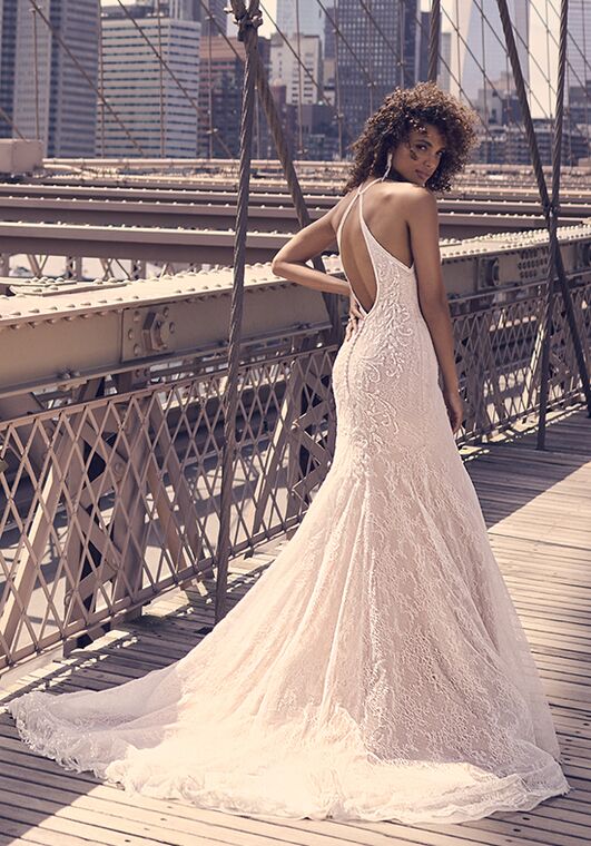 Maggie Sottero SLOAN Fit-and-Flare Wedding Dress - 4