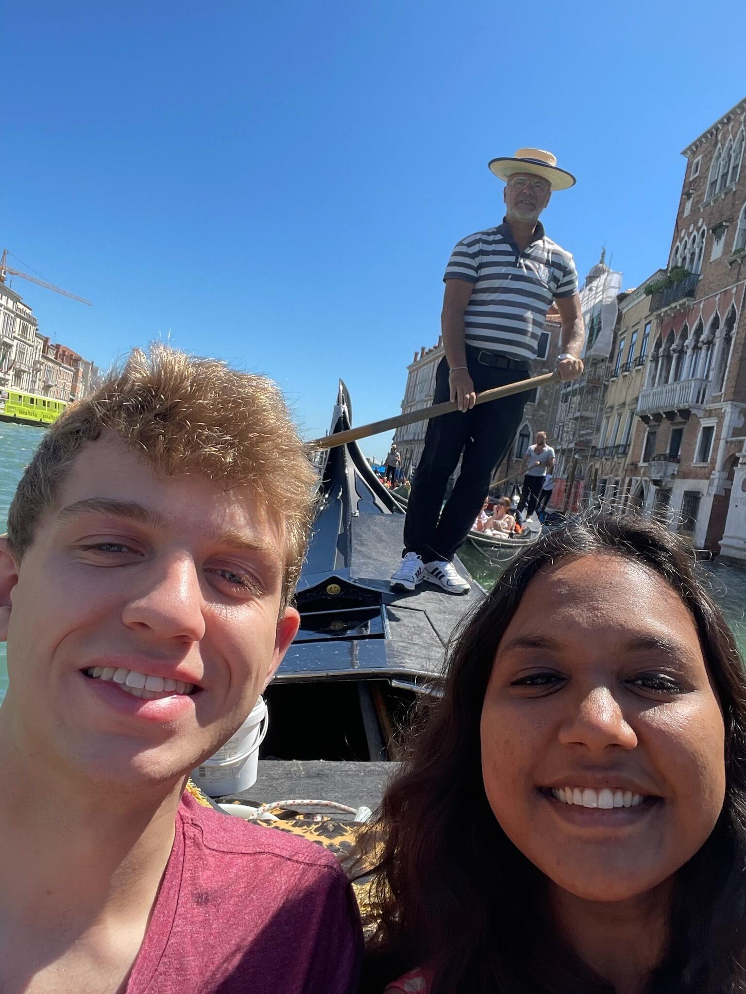 Floating through Venice