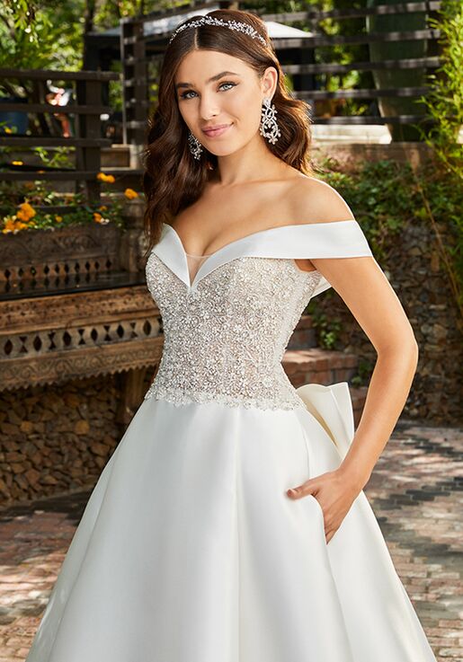 Casablanca Bridal 2401-1 Kensington Ball Gown Wedding Dress - 5