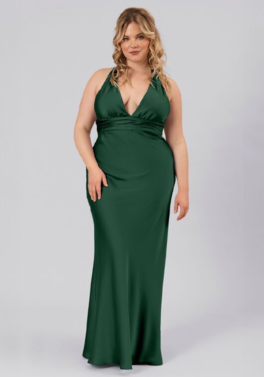 Kennedy Blue Emery V-Neck and Plunge Bridesmaid Dress - 3
