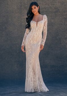 Allure Romance C730 Sheath Wedding Dress
