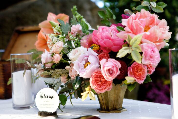 Bright Floral Centerpieces