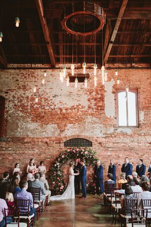 Industrial Ceremony at The Old Cigar Warehouse in Greenville, South Carolina