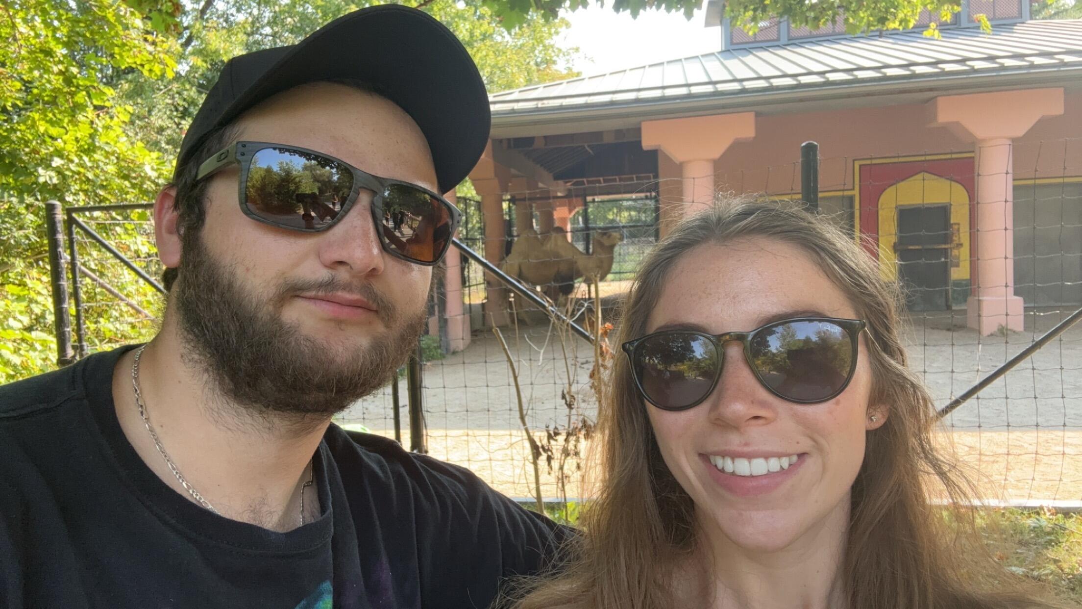 Brooke surprised Ethan with his first trip to the zoo—he’d never been before!