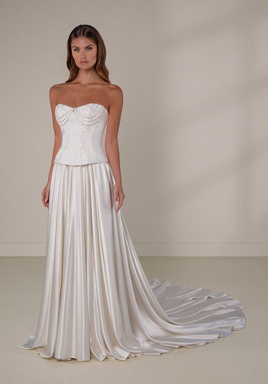 Martina Liana Luxe LE1439 A-Line Wedding Dress - 4
