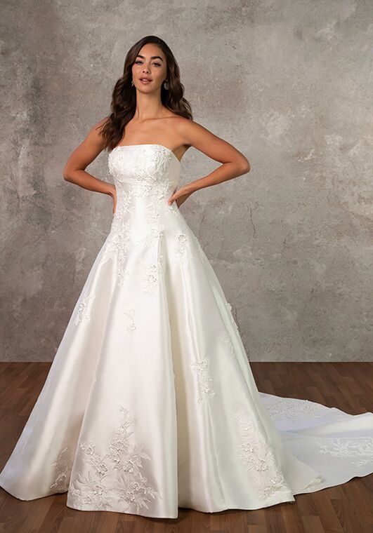 Essense of Australia D4479 A-Line Wedding Dress - 4