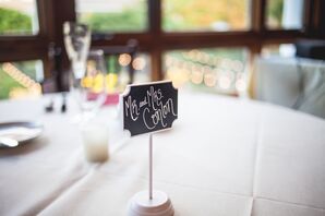 Miniature Chalkboard Escort Cards