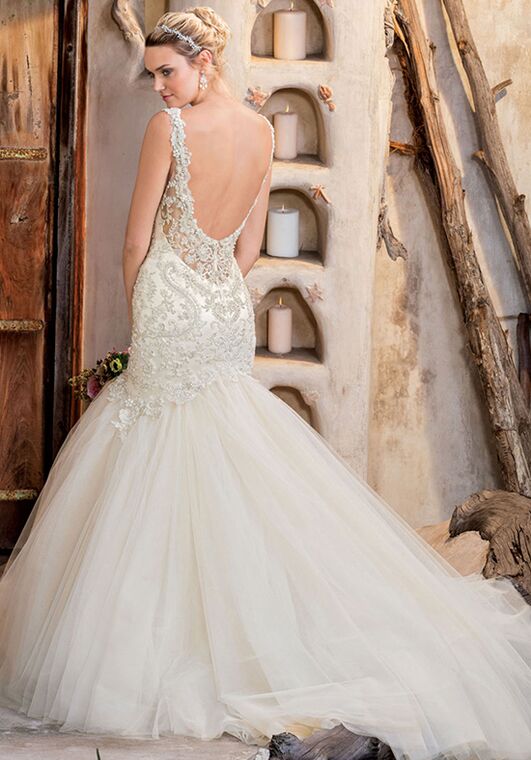 Casablanca Bridal Style 2307 Cora Mermaid Wedding Dress - 4