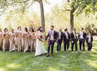 As travel lovers, Nicole and Peter Baiocco wed at Chatfield Hollow Bed and Breakfast because "the environmental landscape felt as though you were visi