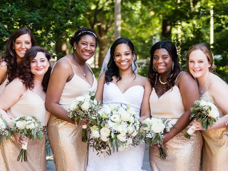 Bridesmaid hairstyles headband