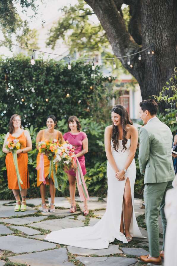 lydia bright bridesmaid dress At Last Maxi Dress Orange Yellow main image 0