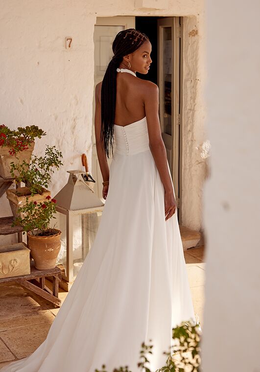 Lillian West 66387 A-Line Wedding Dress - 4
