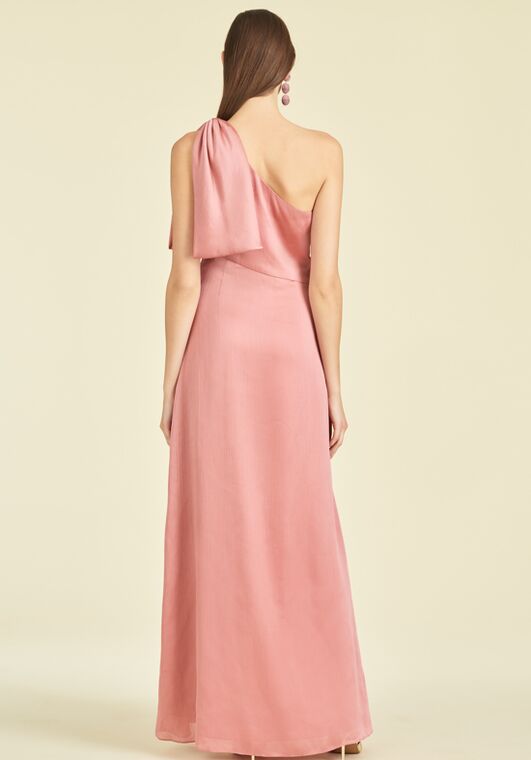 Sachin & Babi Chelsea Gown - Rouge One Shoulder Bridesmaid Dress - 3