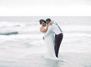 To celebrate their union, Sanndy and Marquis planned a wedding in Newport Beach, California, that was packed with fun details. To kick off the wedding