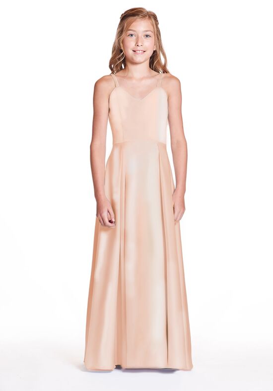 Bari Jay Flower Girls 2061-JR Champagne Flower Girl Dress and Ring Bearer Outfit - 1