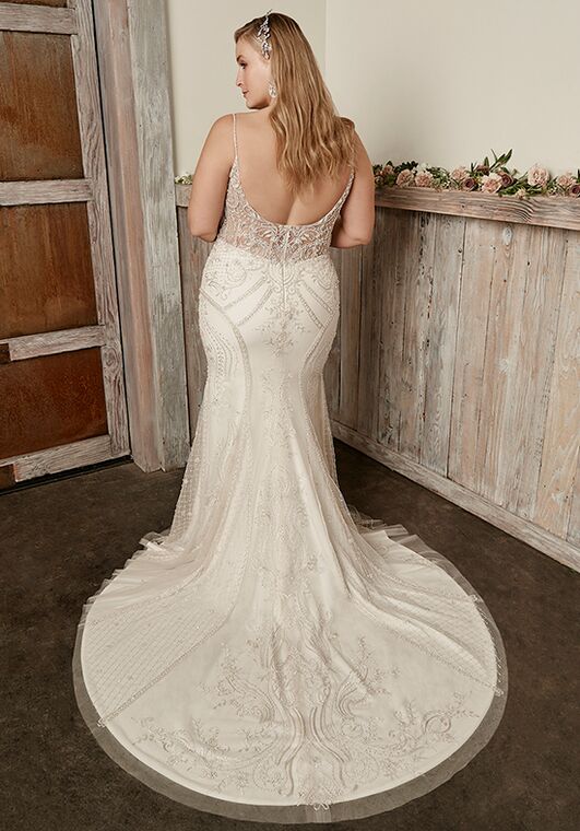 Casablanca Bridal 2430 Kendall Mermaid Wedding Dress - 7