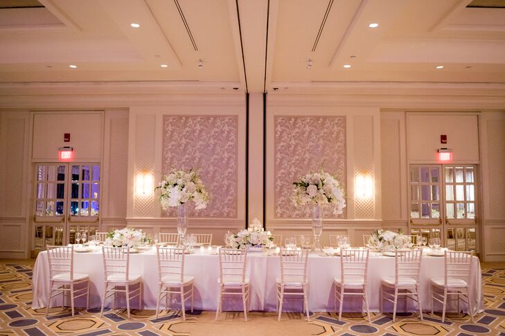 Elegant Ivory Four Seasons Hotel Reception