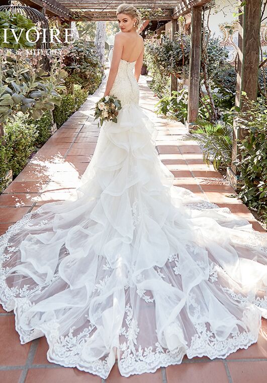 IVOIRE by KITTY CHEN EVITA, V1901 Ball Gown Wedding Dress - 3