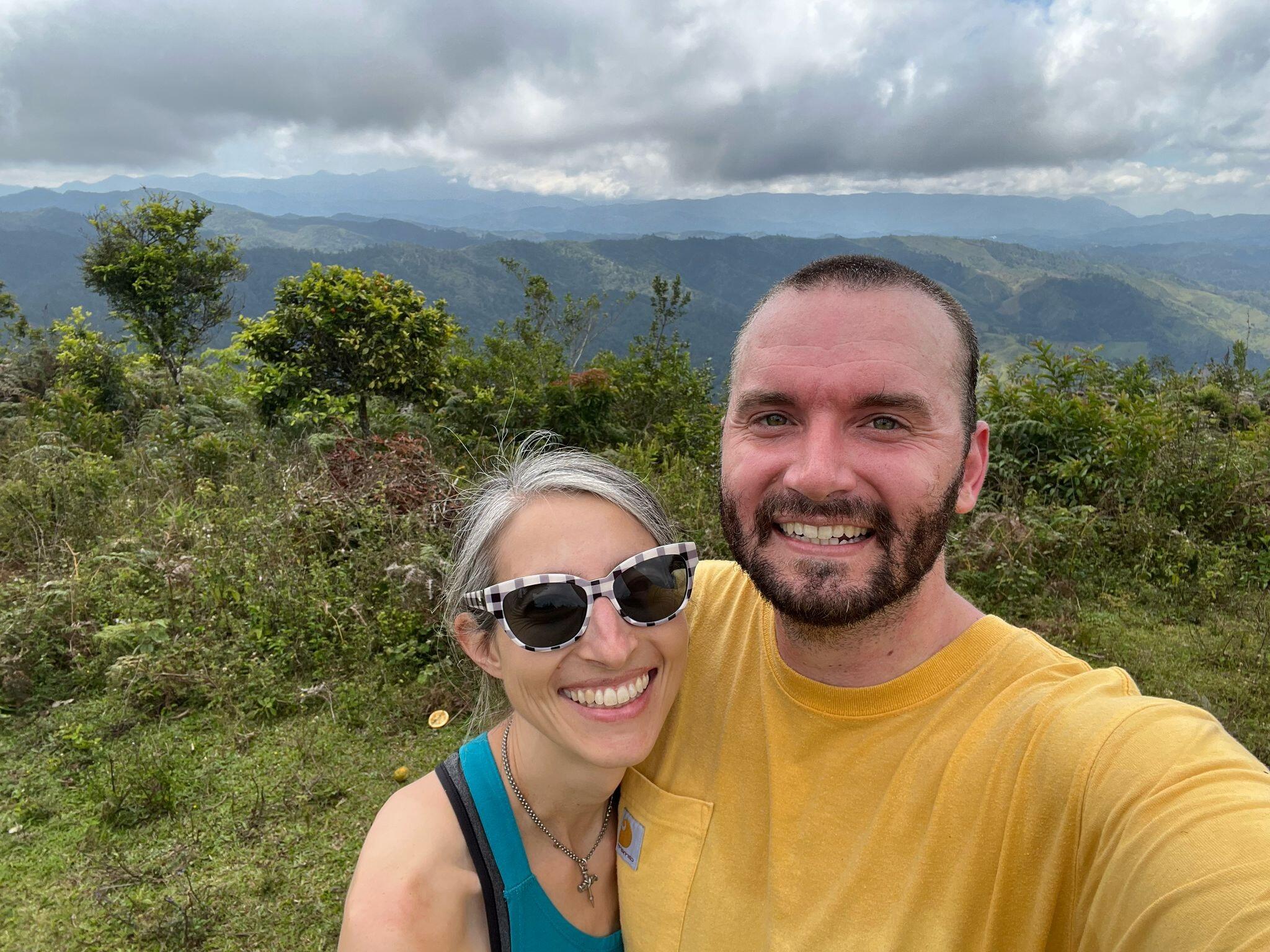 At the summit of El Mogote, Jarabacoa, DR