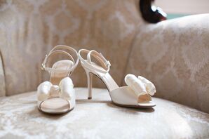 Ivory Kate Spade Shoes with Bow