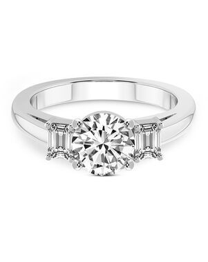 Friendly Diamonds Elegant Princess, Asscher, Cushion, Emerald, Heart, Marquise, Pear, Radiant, Round, Oval Cut Engagement Ring