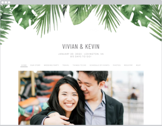 Tropical Leaves Design