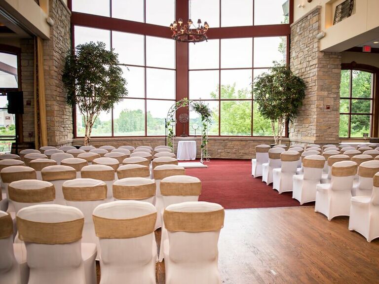 Wedding venue in Lake Barrington, Illinois.