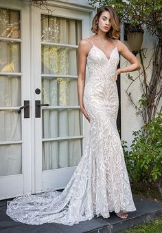 Jasmine Bridal F221059 Mermaid Wedding Dress