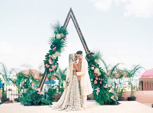 Planning a destination wedding is a feat on its own, but Shaiyanne Dar (31 and an online retail business owner) and John (JP) Wakayama Carey (35 and a