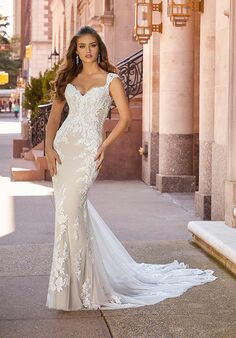 Morilee by Madeline Gardner Jasminda, 2515 Fit-and-Flare Wedding Dress