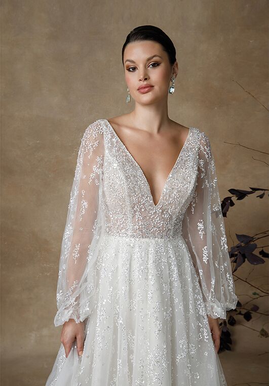 Justin Alexander Gala A-Line Wedding Dress - 7