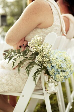 Mason Jar Aisle Decor
