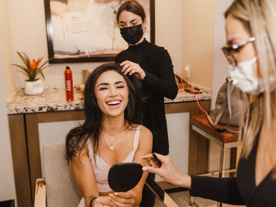 Best wedding hair and makeup pros in Las Vegas. 