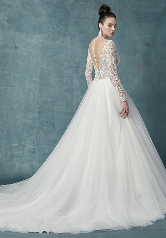 Maggie Sottero MALLORY DAWN Ball Gown Wedding Dress - 5