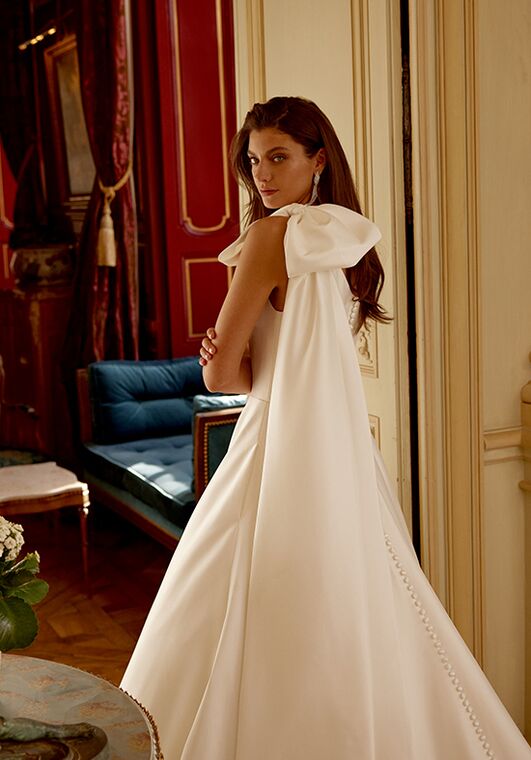 Justin Alexander Jacqueline A-Line Wedding Dress - 6