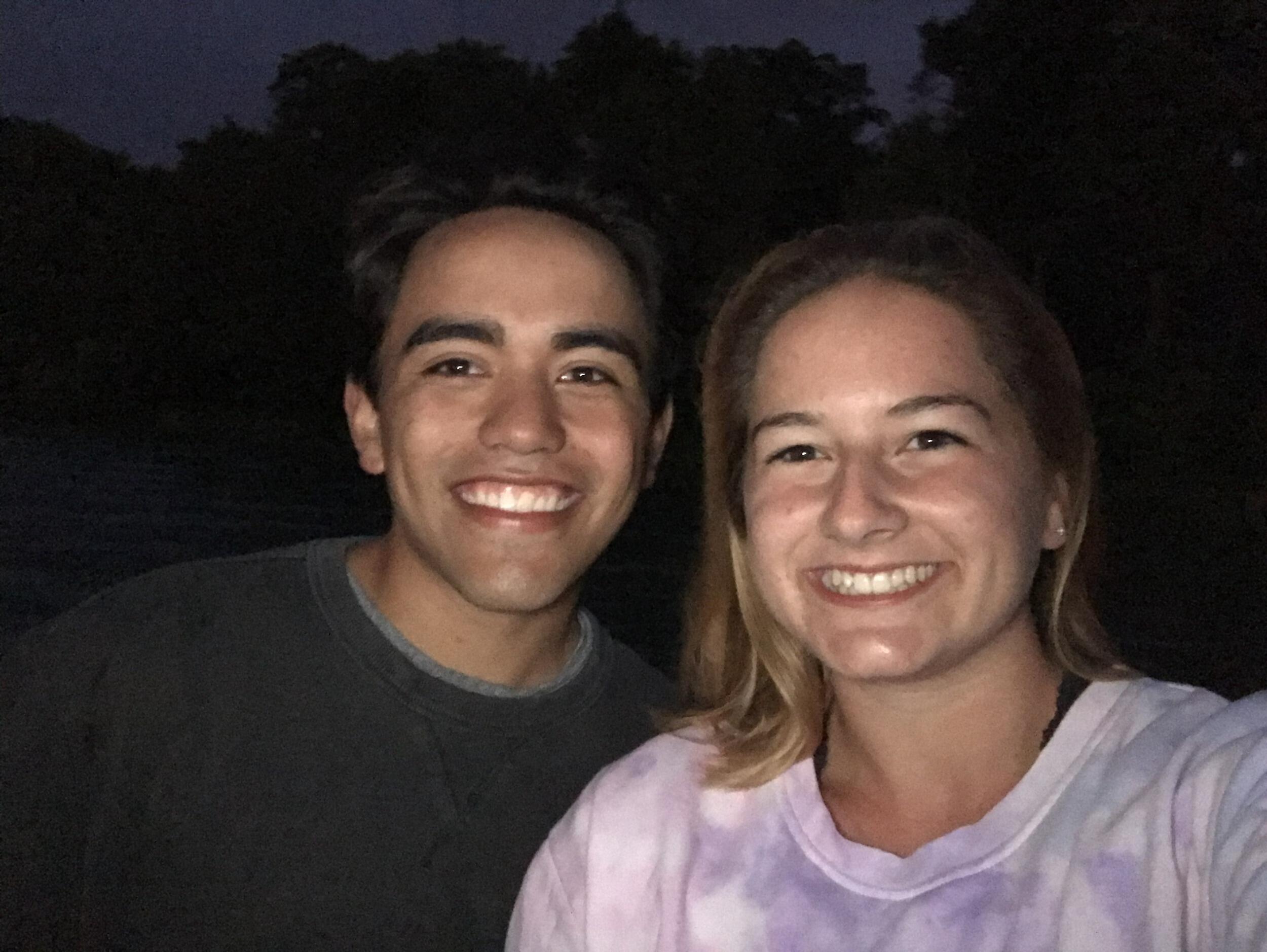 Our first date!