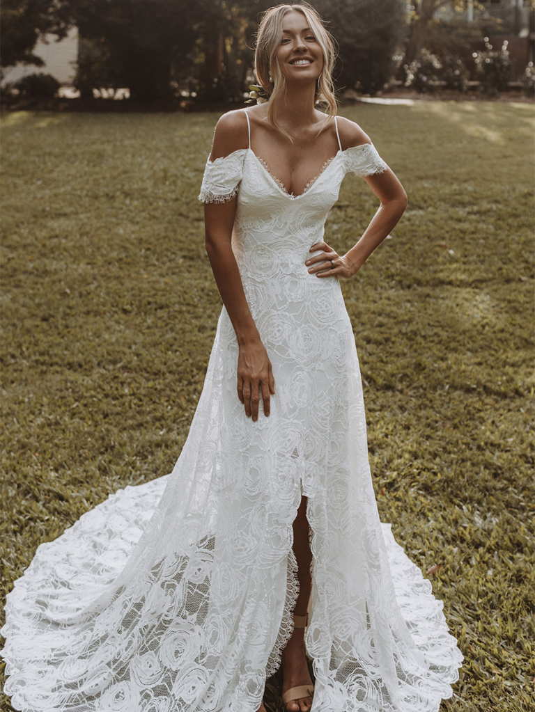 30 Floral Wedding Dresses You Must See