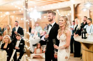Champagne Toast at Reception