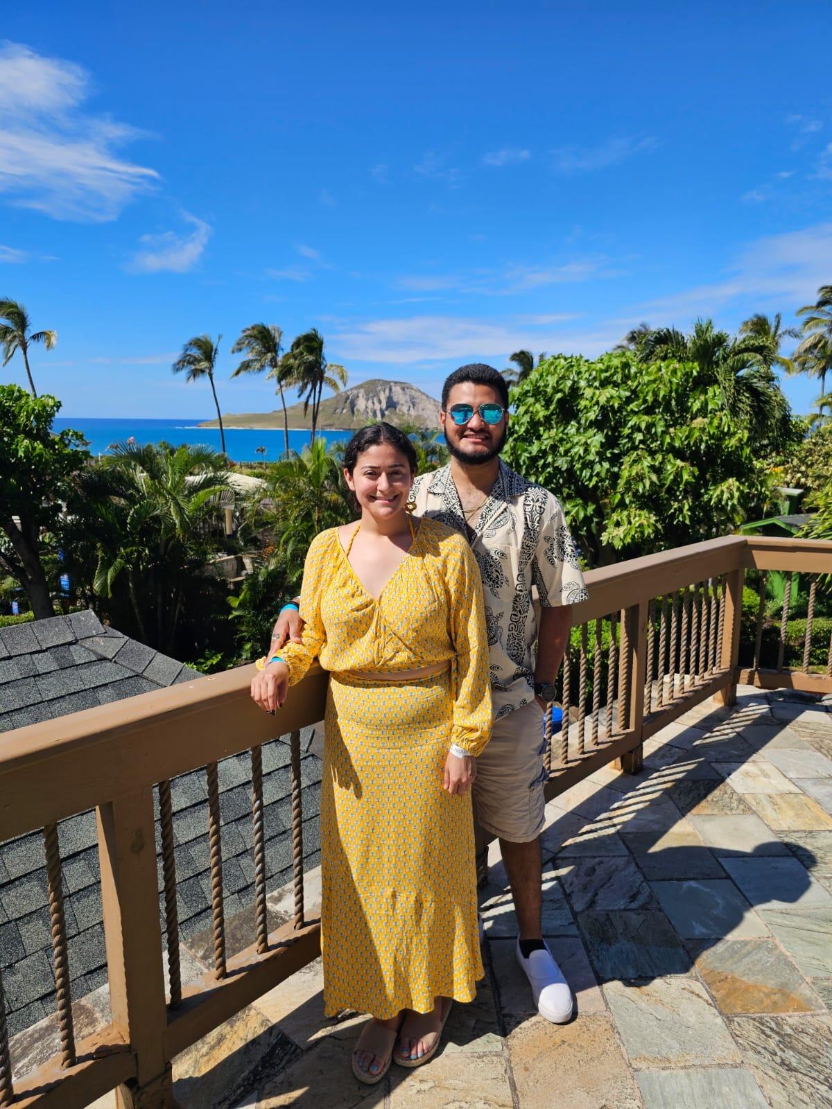 We went to a Luau on the east side of the island. The view was beautiful and the food was so delicious!