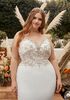Beloved by Casablanca Bridal BL341 Memphis Sheath Wedding Dress - thumbnail - 6
