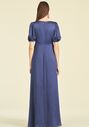 Sachin & Babi Alli Gown - Deep Cobalt V-Neck Bridesmaid Dress - thumbnail - 5