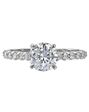 Christopher Designs Round Cut Engagement Ring - thumbnail - 1