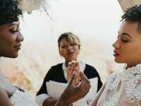 wedding officiant ring exchange