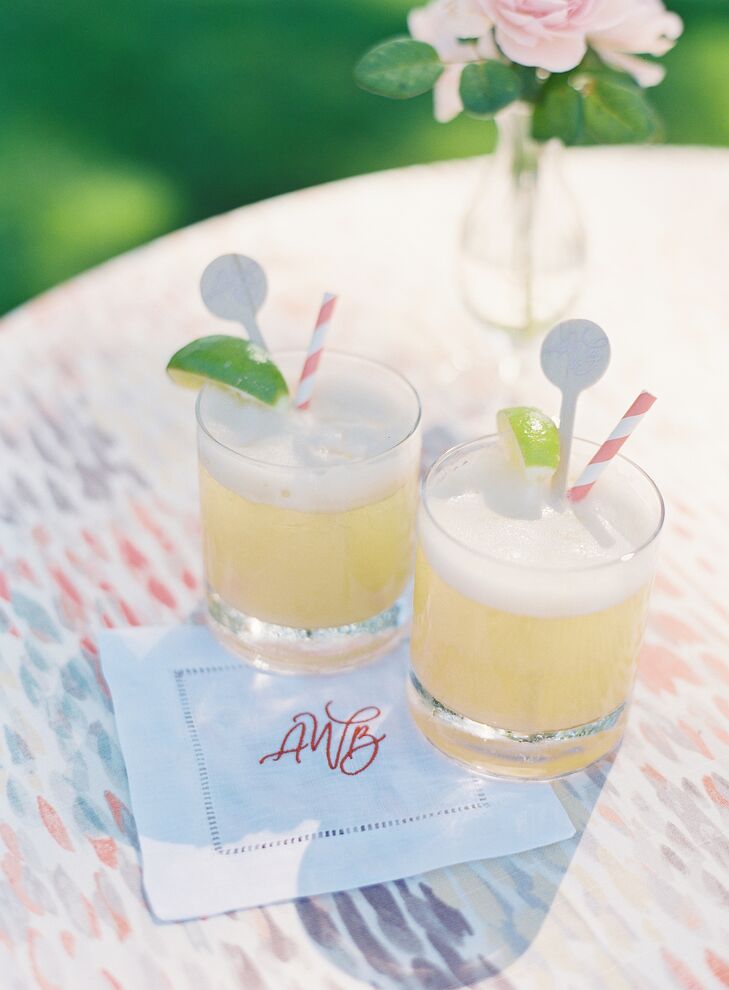 Signature Cocktails and Custom Cocktail Napkins