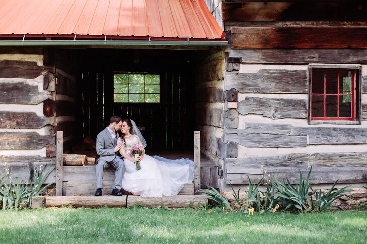 When a wedding photographer gets married, you know her wedding is going to be gorgeous. Angie Brandon (26 and a photographer) and Jason Brandon (33 an