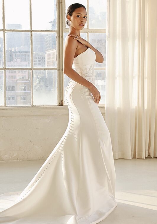Martina Liana Luxe LE1357 Fit-and-Flare Wedding Dress - 7