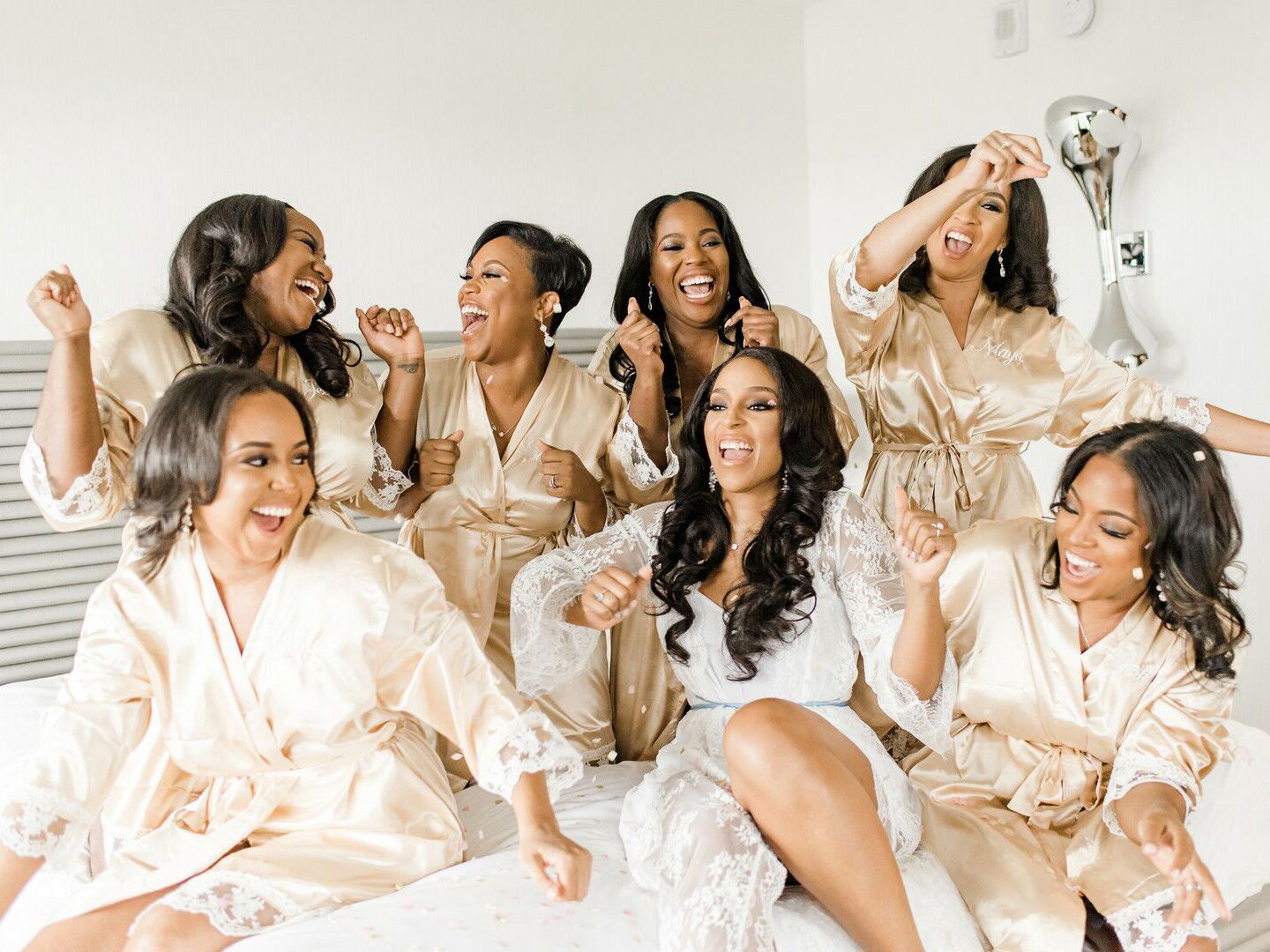 What to Have your Bridesmaids Wear Instead of Robes, LMents of Style