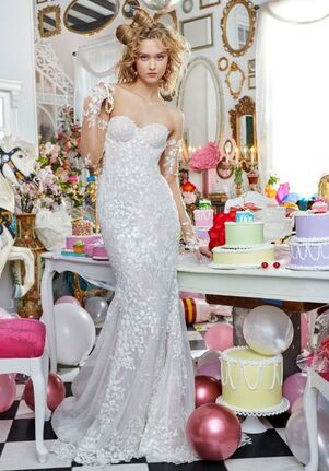 INES DI SANTO Spring 2023 - Yvette Trumpet Wedding Dress