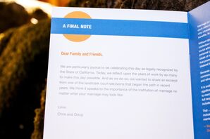 Same-Sex Program Note